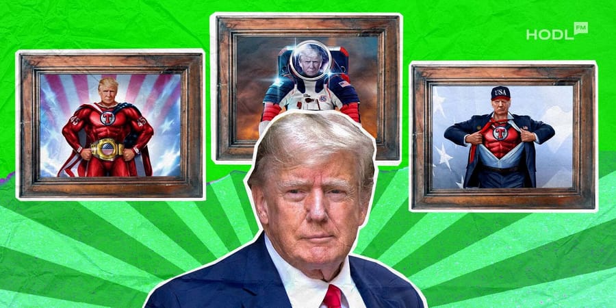 Trump NFTs: From Superheroes to Mugshots