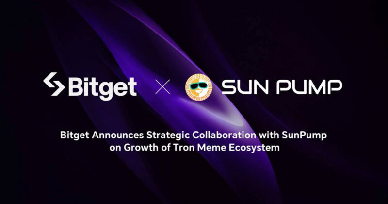 Bitget Announces Strategic Collaboration with SunPump on Growth of Tron Meme Ecosystem